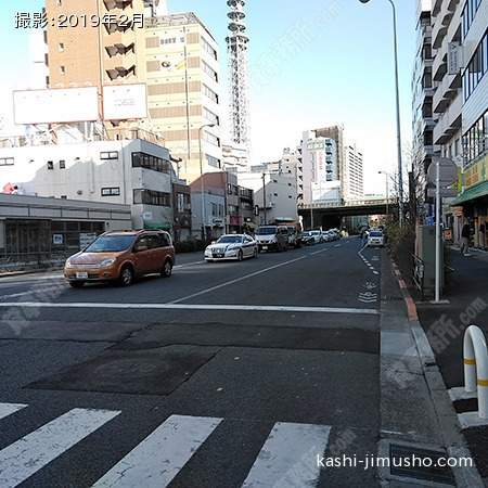  前面道路