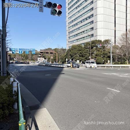 前面道路(外苑東通り)