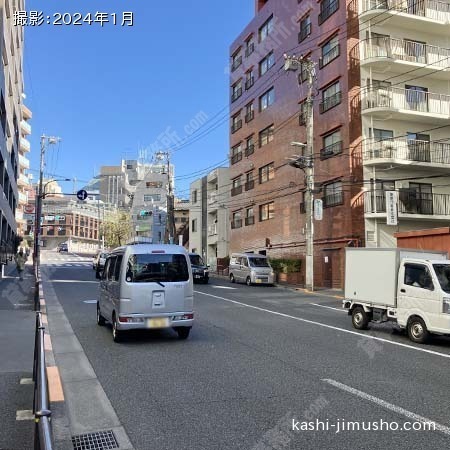 前面道路