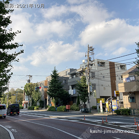 前面道路