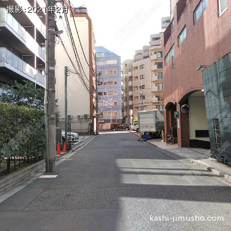 前面道路