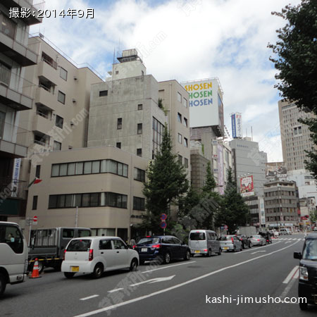 前面道路（千代田通り）