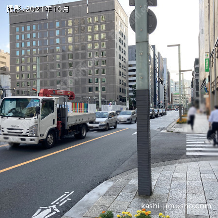 前面道路(中央通り)