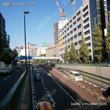 前面道路　昭和通り