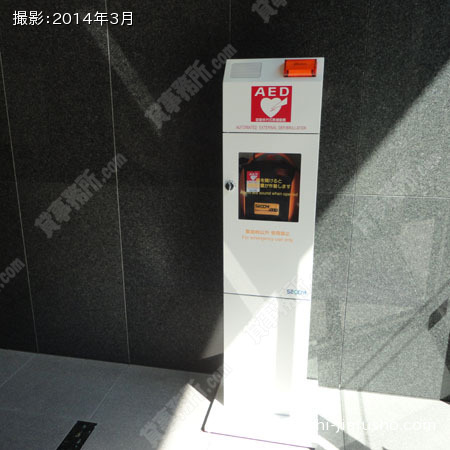 エントランスのＡＥＤ