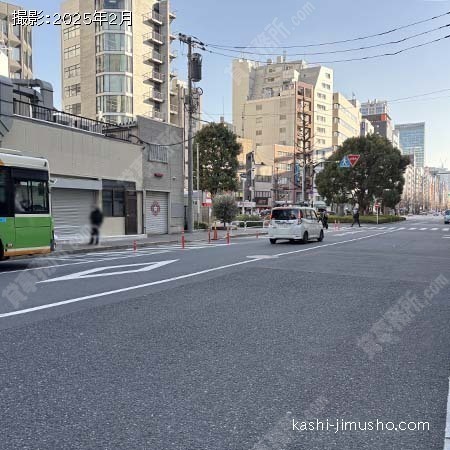 前面道路