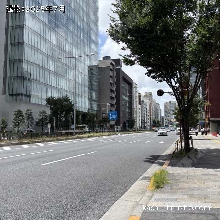 前面道路(青山通り)