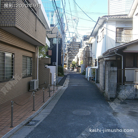 前面道路