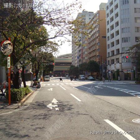 前面道路