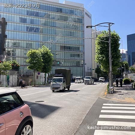 前面道路