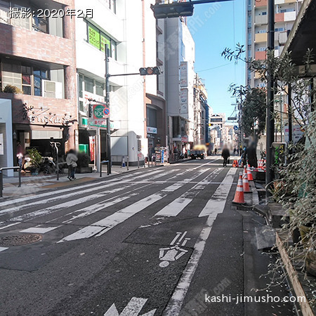 前面道路