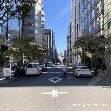 前面道路