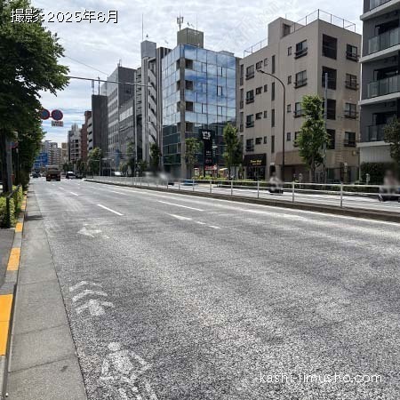 前面道路(新目白通り）