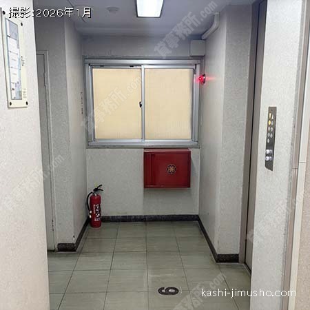 貸室階エレベーターホール 貸室階エレベーターホール