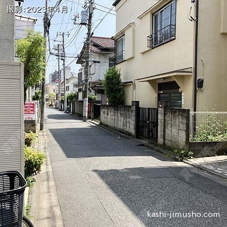 前面道路