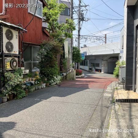 前面道路