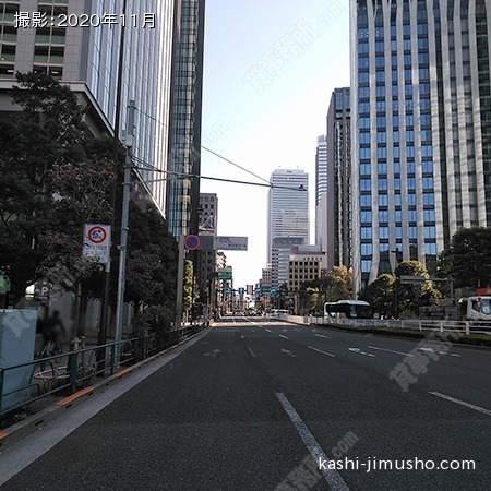 前面道路