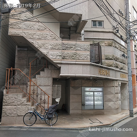 ビル前面