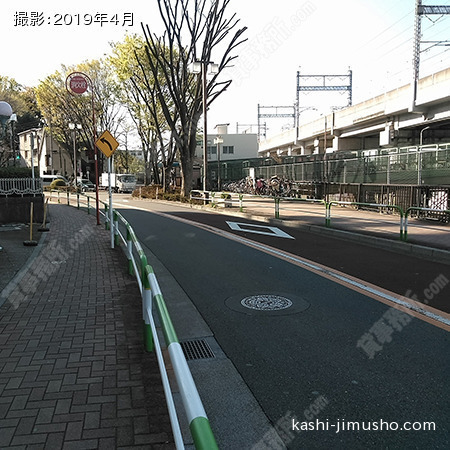前面道路②