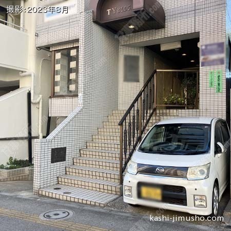 ビル前面