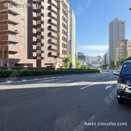 前面道路(桜田通り)