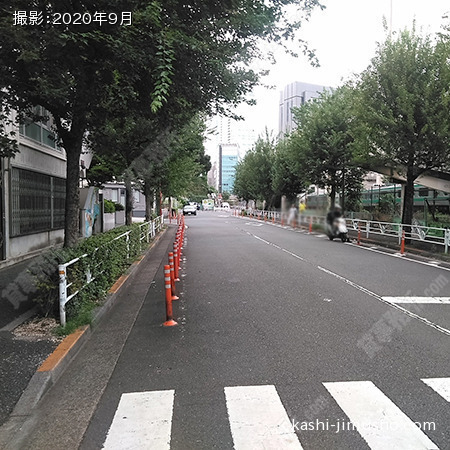 前面道路