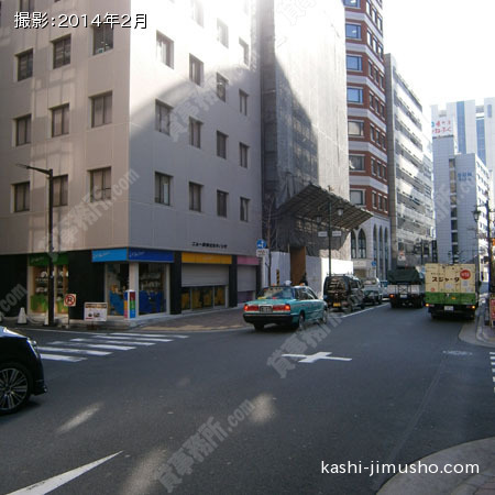 前面道路 