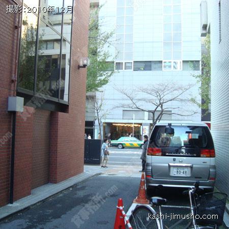前面道路 
