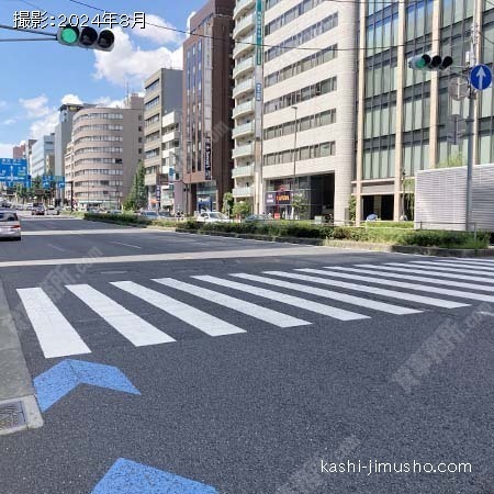 前面道路(桜田通り)