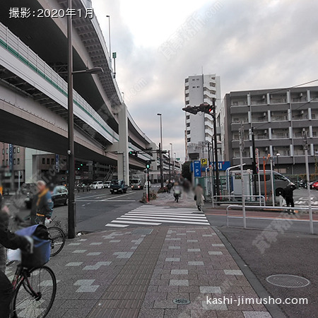 前面道路