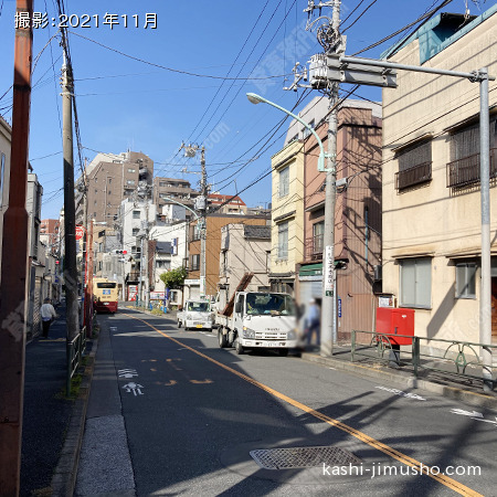 前面道路