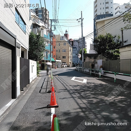 前面道路