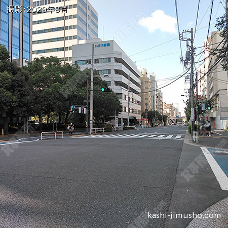 前面道路