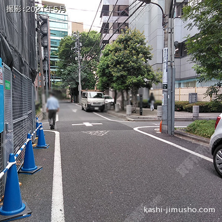 前面道路