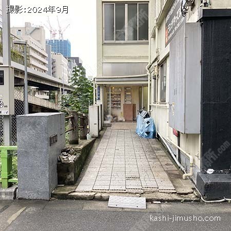 建物前面
