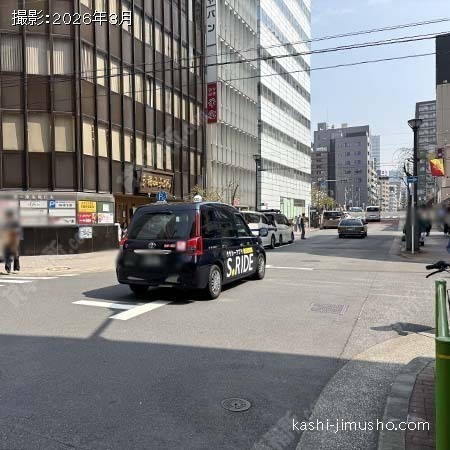 前面道路(松屋通り) 前面道路(松屋通り)