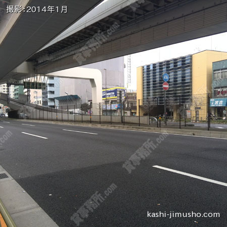 前面道路①（中山道）