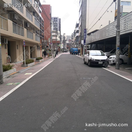 前面道路②