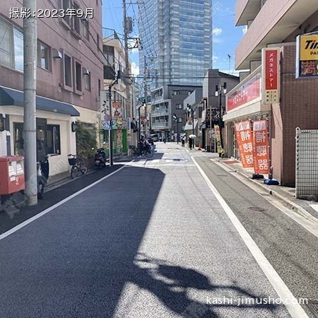 前面道路