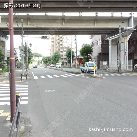 前面道路