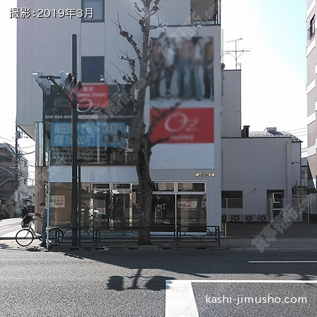 ビル前面