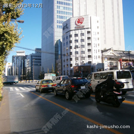前面道路　昭和通り