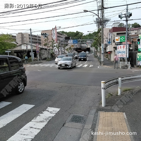 前面道路②
