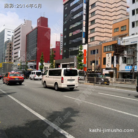 前面道路（第一京浜）