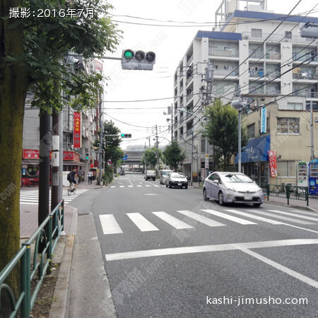 前面道路