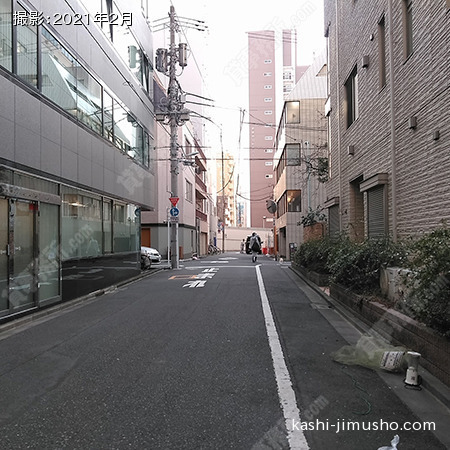 前面道路