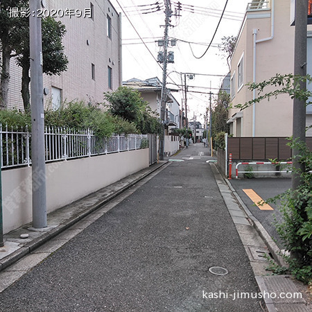 前面道路