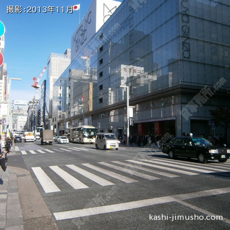 前面道路 中央通り 前面道路 中央通り