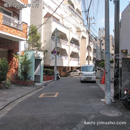 前面道路