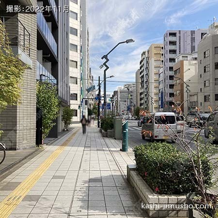 前面道路